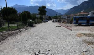 Kemer’de altyapı çalışmaları
