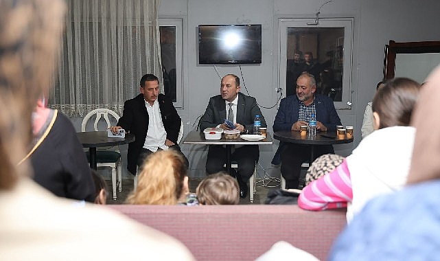 Başkan Selçuk Yıldız, Nuruosmaniye Mahallesi’nde vatandaşlarla buluştu