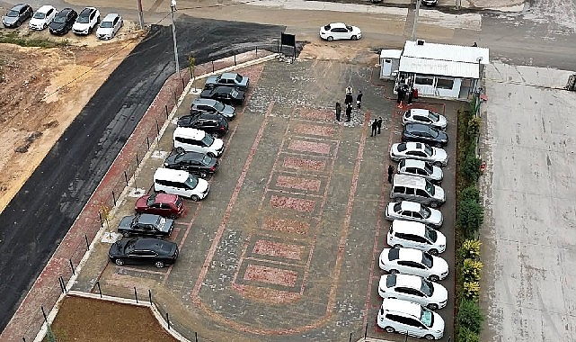 Cumhuriyet Mahallesinde 32 Araçlık Otopark Uygulaması Tamamlandı
